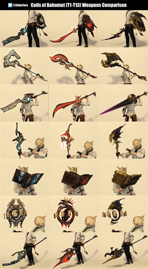 ff14 dreadwyrm weapons